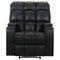 Kennebec - Black - Power Recliner-Washburn's Home Furnishings