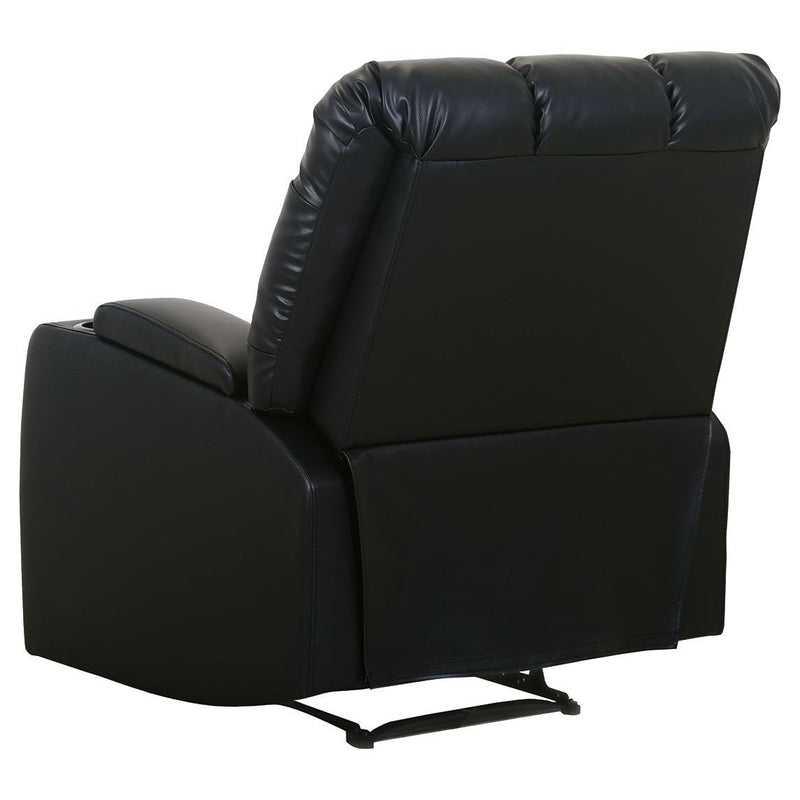 Kennebec - Black - Power Recliner-Washburn's Home Furnishings