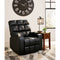 Kennebec - Black - Power Recliner-Washburn's Home Furnishings