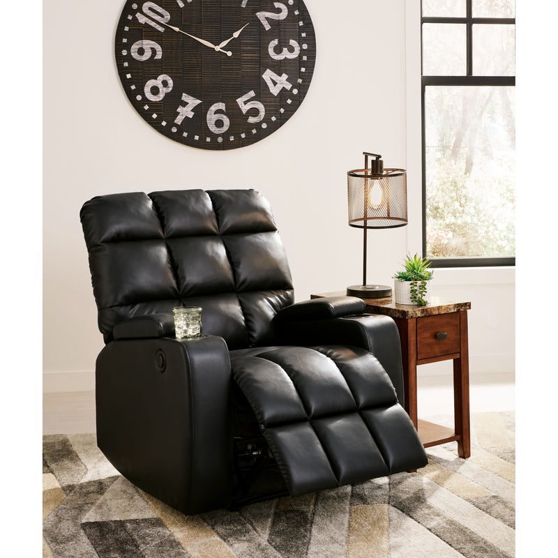 Kennebec - Black - Power Recliner-Washburn's Home Furnishings