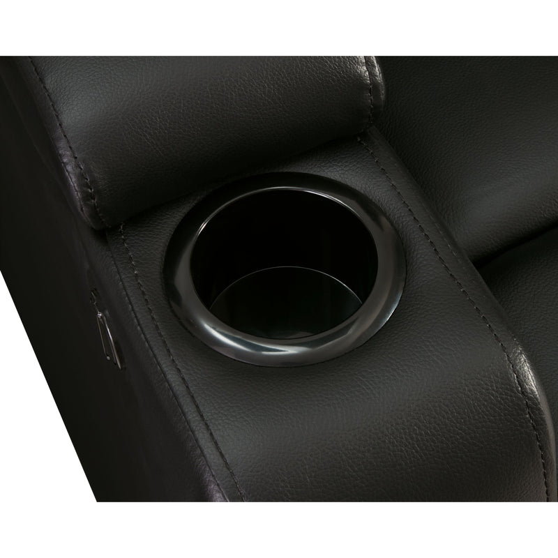 Kennebec - Black - Power Recliner-Washburn's Home Furnishings