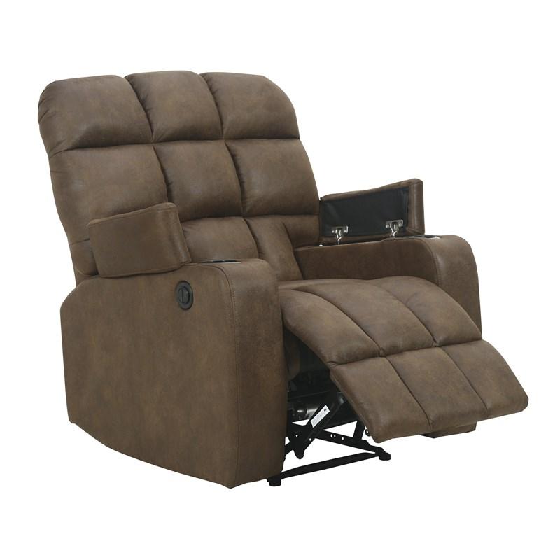 Ashley Kennebec Power Recliner Brown-Washburn's Home Furnishings