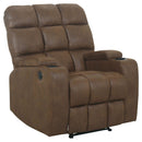 Kennebec - Brown - Power Recliner-Washburn's Home Furnishings