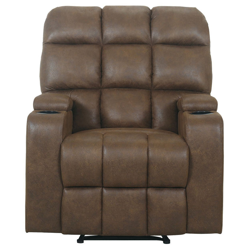 Kennebec - Brown - Power Recliner-Washburn's Home Furnishings