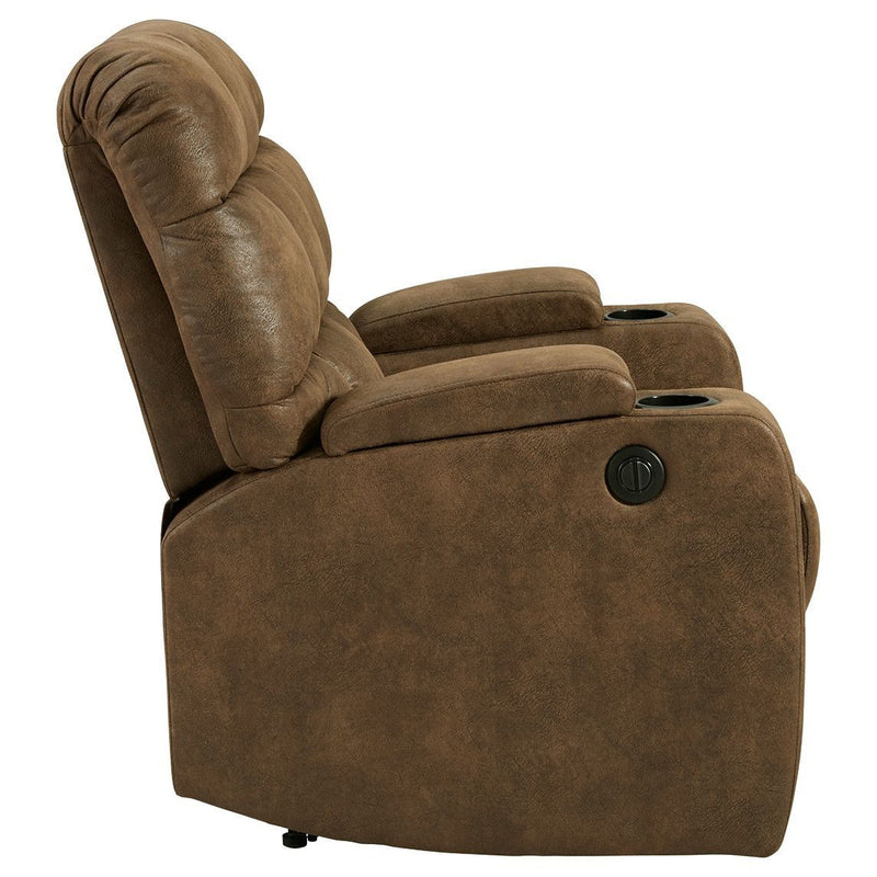 Kennebec - Brown - Power Recliner-Washburn's Home Furnishings