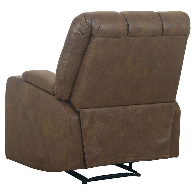 Kennebec - Brown - Power Recliner-Washburn's Home Furnishings