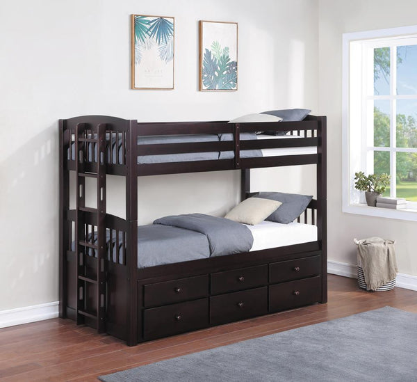 Kensington Bunk Bed - Twin Overtwin-Washburn's Home Furnishings