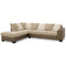 Keskin - Sand - Left Arm Facing Corner Chaise 2 Pc Sectional-Washburn's Home Furnishings