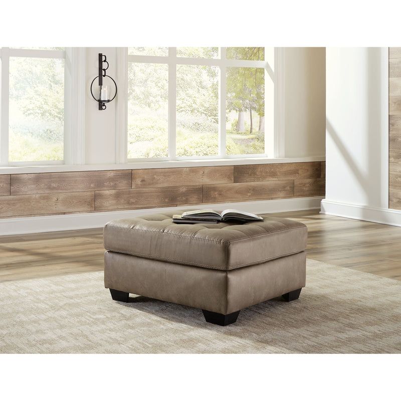 Keskin - Sand - Oversized Accent Ottoman-Washburn's Home Furnishings