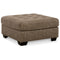 Keskin - Sand - Oversized Accent Ottoman-Washburn's Home Furnishings