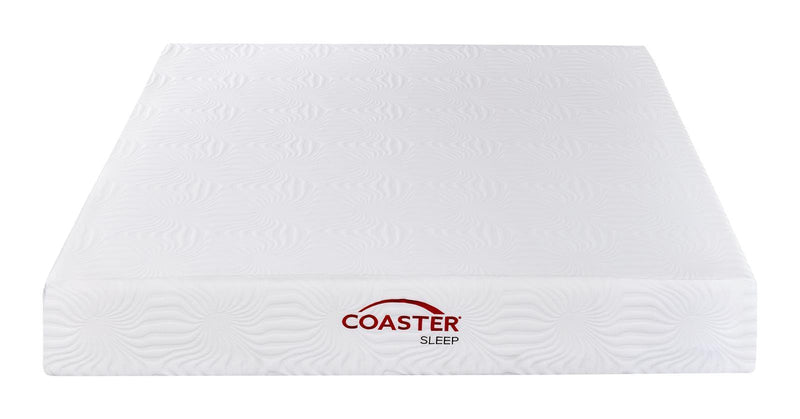 Key - 10" Mattress - 10" Eastern King Mattress - White-Washburn's Home Furnishings