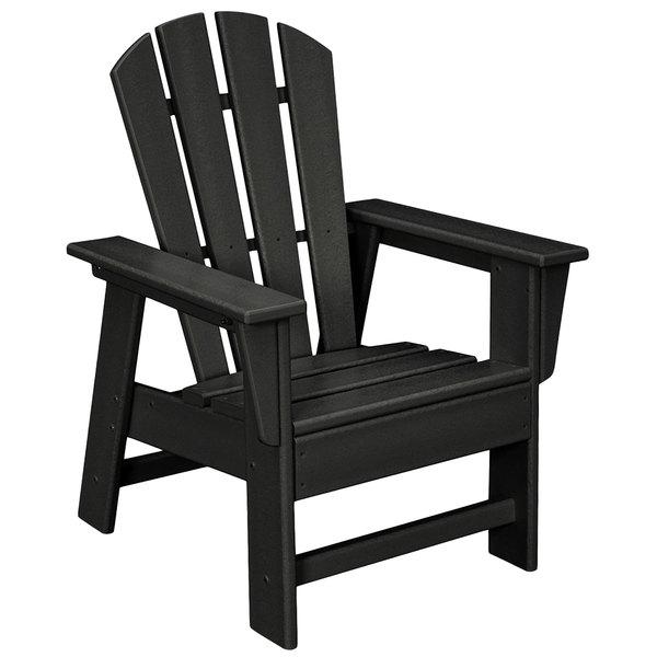 Kids Adirondack Chair in Black-Washburn's Home Furnishings