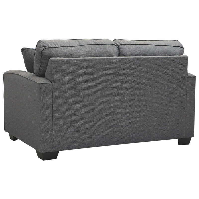 Kiessel - Steel - Loveseat-Washburn's Home Furnishings