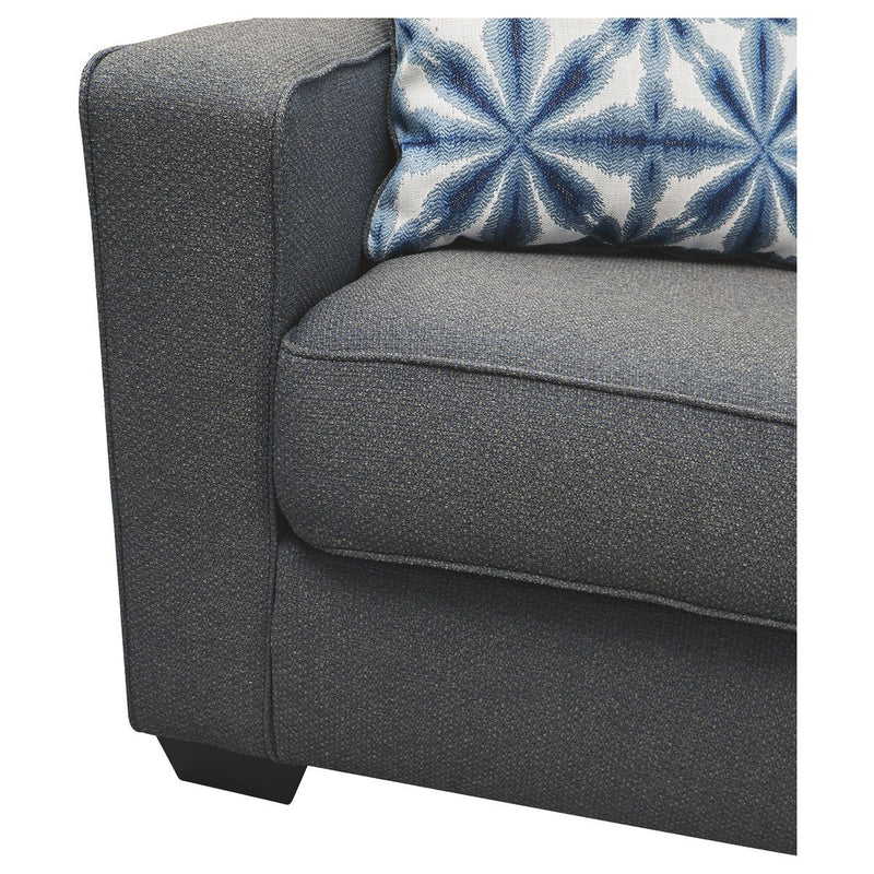 Kiessel - Steel - Loveseat-Washburn's Home Furnishings