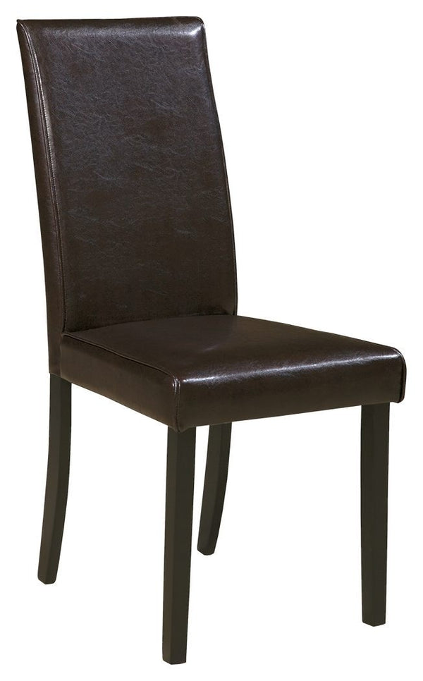 Kimonte - Dark Brown - Dining Chair (set Of 2)-Washburn's Home Furnishings