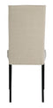 Kimonte - Dark Brown/beige - Dining Chair (set Of 2)-Washburn's Home Furnishings