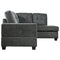 Kitler - Smoke - Chaise Sectional 2 Pc-Washburn's Home Furnishings