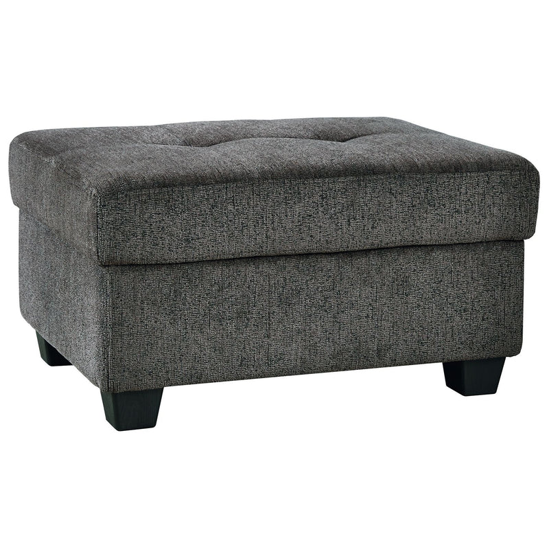 Kitler - Smoke - Ottoman With Storage-Washburn's Home Furnishings