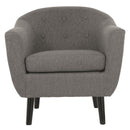 Klorey - Charcoal - Accent Chair-Washburn's Home Furnishings