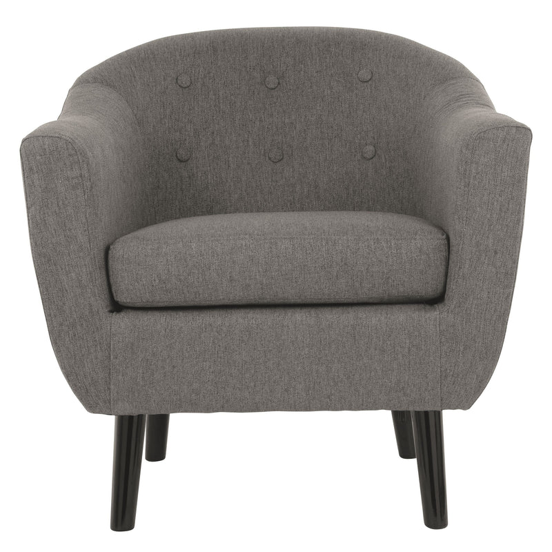 Klorey - Charcoal - Accent Chair-Washburn's Home Furnishings