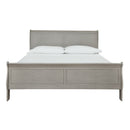 Kordasky - Dark Gray - California King Sleigh Bed-Washburn's Home Furnishings