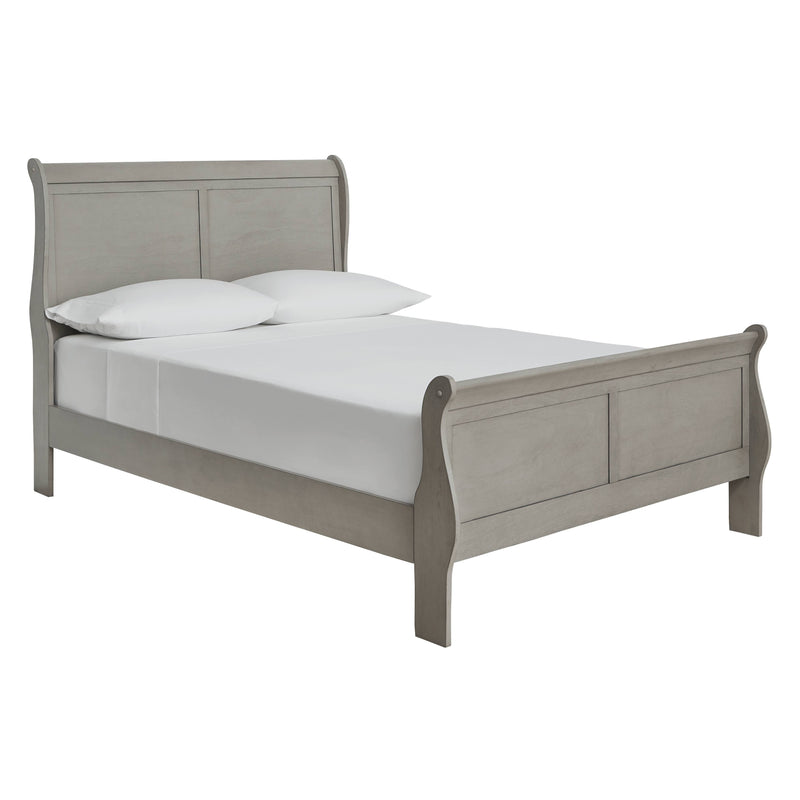 Kordasky - Dark Gray - Full Sleigh Bed-Washburn's Home Furnishings