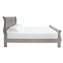 Kordasky - Dark Gray - King Sleigh Bed-Washburn's Home Furnishings