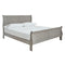 Kordasky - Dark Gray - King Sleigh Bed-Washburn's Home Furnishings