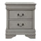 Kordasky - Gray - Two Drawer Night Stand-Washburn's Home Furnishings