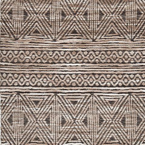 Kylin - Taupe/charcoal/white - Medium Rug-Washburn's Home Furnishings