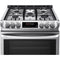 LG 6.3 cf Smart Wifi Gas Oven Range-Washburn's Home Furnishings