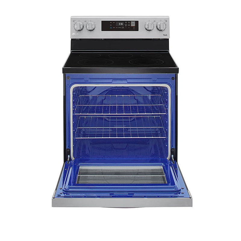 LG 6.3 cu ft Smart Wi-Fi Enabled Electric Range-Washburn's Home Furnishings