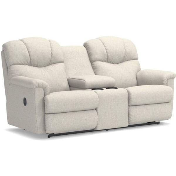 La-Z-Boy Loveseat w/Console-Washburn's Home Furnishings