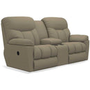 La-Z-Boy Morrison Full Reclining Loveseat W/Console in Sable-Washburn's Home Furnishings