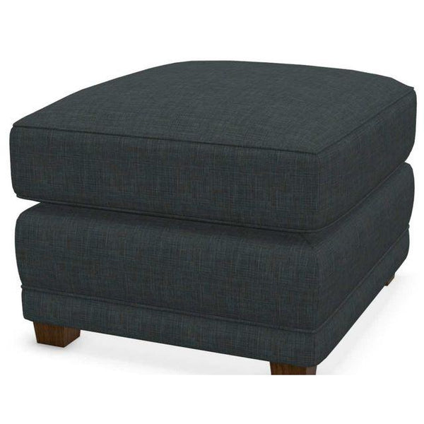 La-Z-Boy® Kennedy Navy Premier Ottoman-Washburn's Home Furnishings