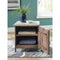 Laddford - Whitewash - Accent Cabinet - Shelf-Washburn's Home Furnishings