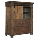 Lakeleigh - Brown Dark - Five Drawer Chest-Washburn's Home Furnishings