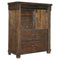 Lakeleigh - Brown Dark - Five Drawer Chest-Washburn's Home Furnishings