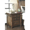 Lakeleigh - Brown - Three Drawer Night Stand-Washburn's Home Furnishings