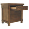 Lakeleigh - Brown - Three Drawer Night Stand-Washburn's Home Furnishings