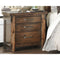 Lakeleigh - Brown - Three Drawer Night Stand-Washburn's Home Furnishings