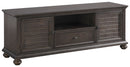 Lanceyard - Grayish Brown - Extra Large Tv Stand-Washburn's Home Furnishings