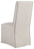 Langford - Light Grayish Brown - Dining Skirted Chair (set Of 2)-Washburn's Home Furnishings