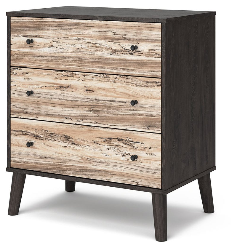 Lannover - Brown/beige - Three Drawer Chest-Washburn's Home Furnishings