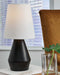 Lanry - Black - Metal Table Lamp (1/cn)-Washburn's Home Furnishings