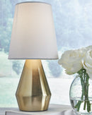 Lanry - Brass Finish - Metal Table Lamp (1/cn)-Washburn's Home Furnishings