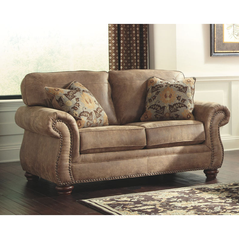 Larkinhurst - Earth - Loveseat-Washburn's Home Furnishings