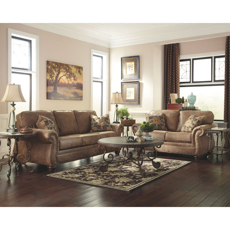 Larkinhurst - Earth - Loveseat-Washburn's Home Furnishings