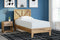 Larstin - Brown - Twin Crossbuck Panel Platform Bed-Washburn's Home Furnishings