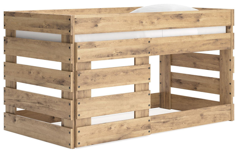 Larstin - Brown - Twin Loft Bed-Washburn's Home Furnishings